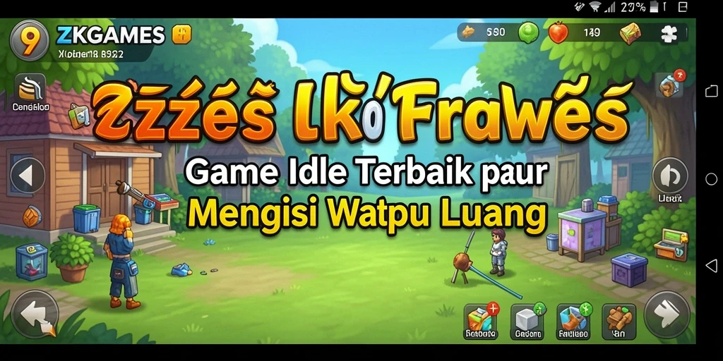 Gameplay Idle yang menenangkan dan memuaskan di 9ZKGAMES.