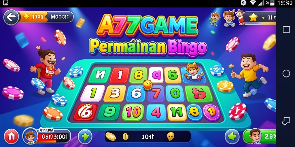 Screenshot gameplay A777GAME yang penuh warna dan seru.
