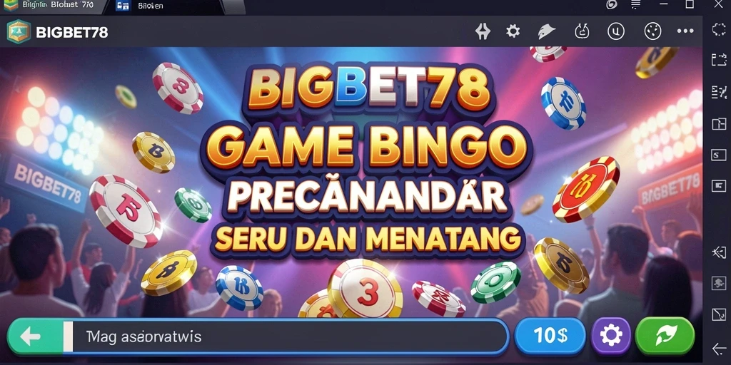 Tampilan gameplay seru BIGBET78 dengan berbagai fitur menarik.