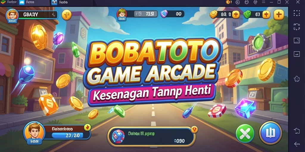 Tampilan screenshot gameplay BOBATOTO dengan aksi seru dan tantangan menantang.