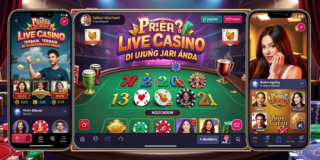 Tampilan gameplay Live Casino F32 yang interaktif dan mendebarkan.