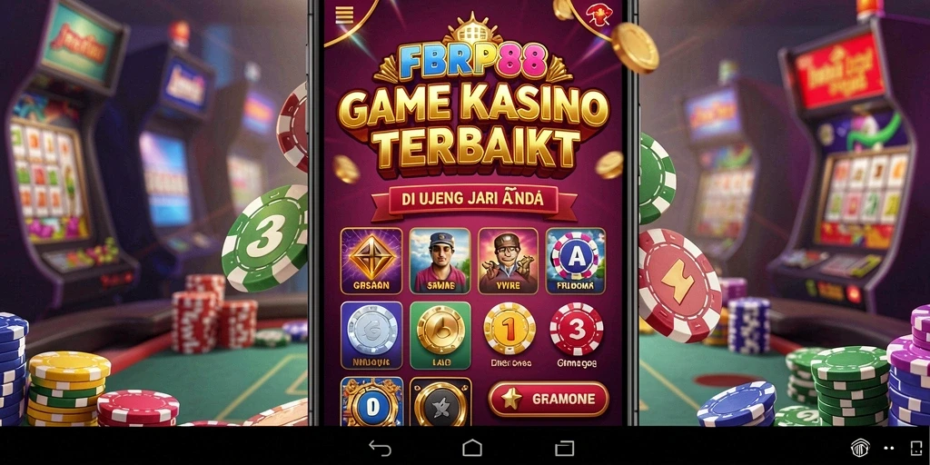 Screenshot utama FBRP88 menunjukkan keseruan permainan Kasino.