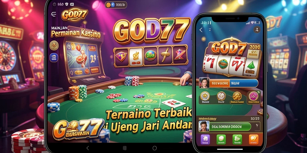 Tampilan gameplay nyata yang mengasyikkan di GOD77.