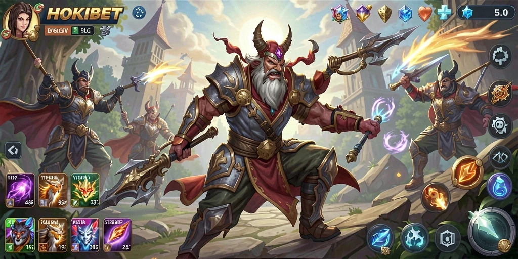 Tampilan gameplay seru dan strategi mendalam di HOKIBET.