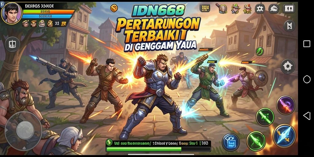 Tampilan gameplay IDN668 yang memukau dan menegangkan.