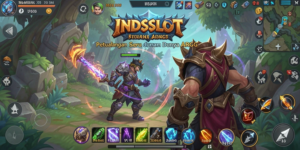 Gameplay seru dengan karakter menarik di INDSLOT.