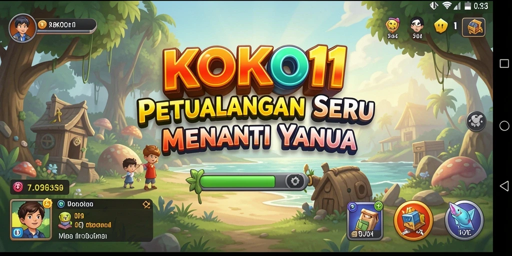 Gameplay KOKO11 yang seru dan menantang.