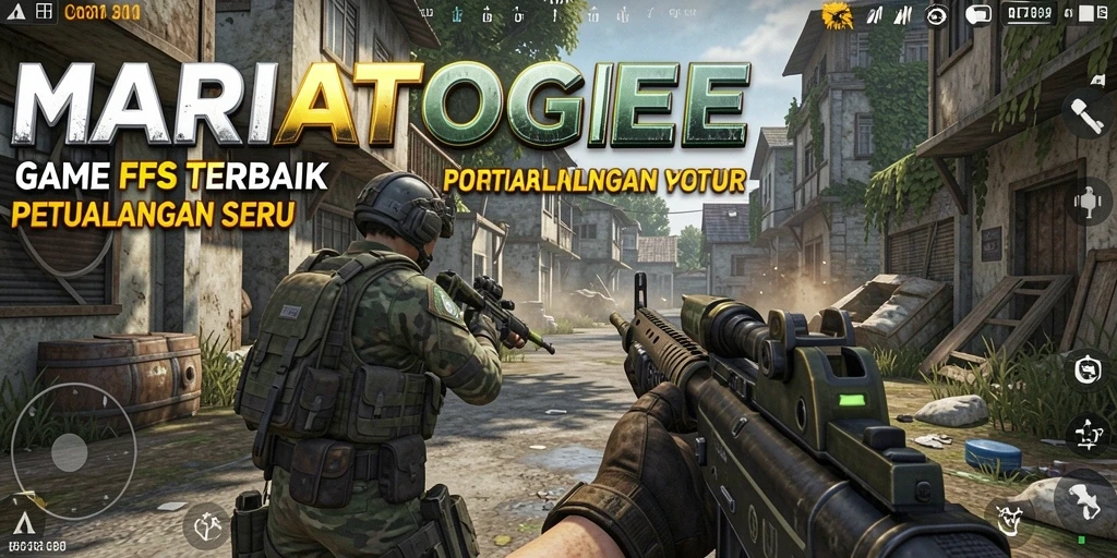Screenshot gameplay intens dari MARIATOGEL yang menunjukkan aksi seru.