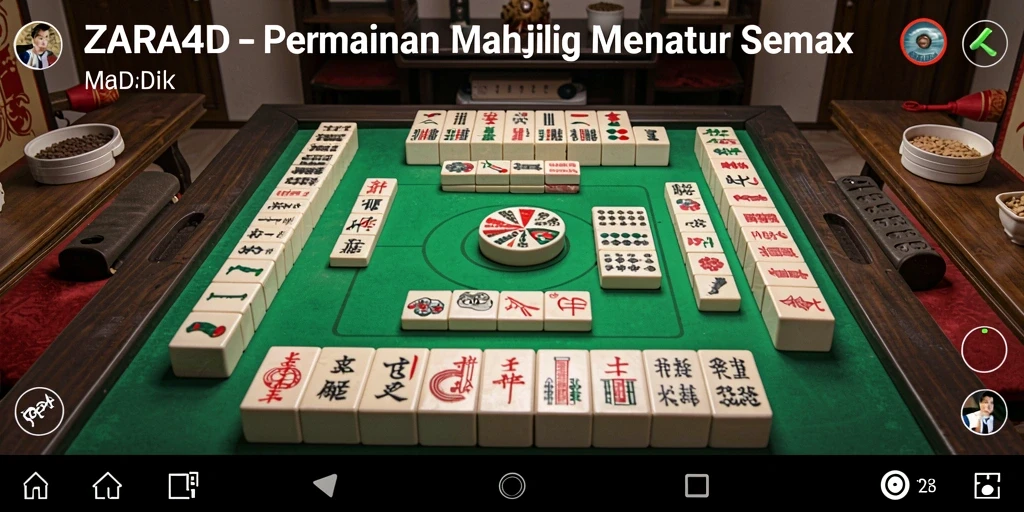 Screenshot ZARA4D menampilkan gameplay seru Mahjong dengan level yang beragam.