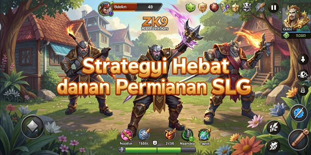 Tampilan gameplay menegangkan dalam ZK9 yang penuh strategi.